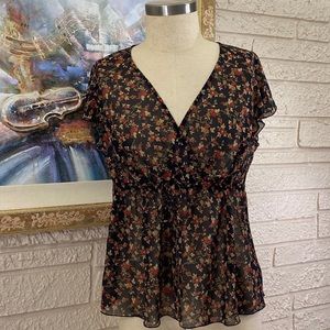 Venezia Jeans Clothing Co Drawstring Waist Top